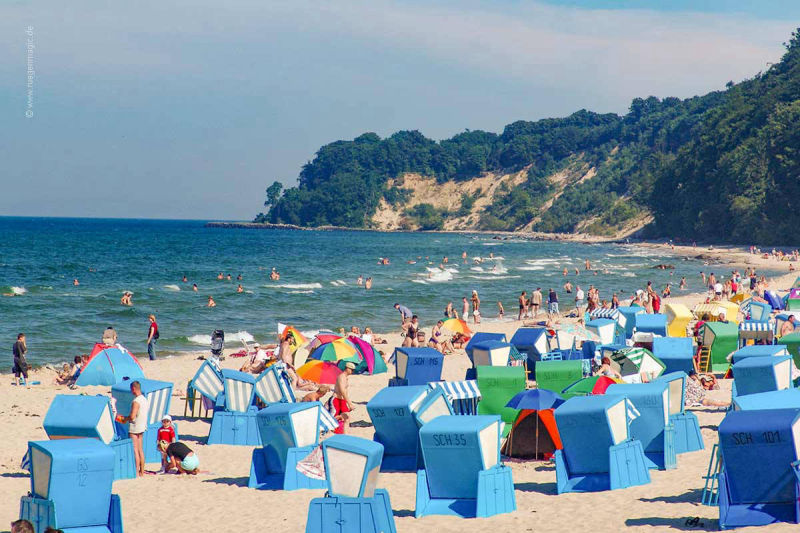 Der Nordstrand von Göhren