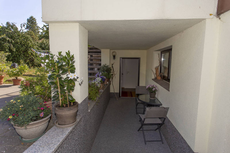 der Wohnungseingang